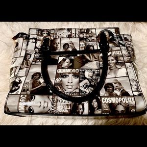 Magazine inspired tote